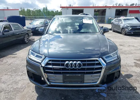2019 Audi Q5 45 Premium z USA, uszkodzony, nr VIN WA1BNAFY5K2140317